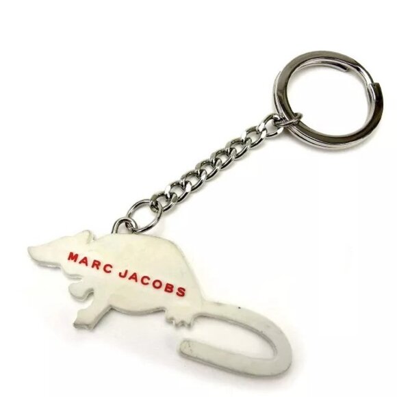 Marc Jacobs key ring Key holder Red Woman Authentic Used